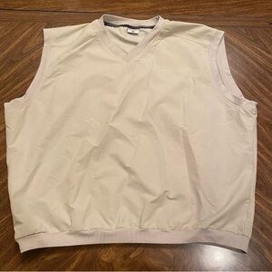 NWT COLUMBIA SPORTSWEAR Titanium Khaki Tan Vest Mens XXL Golf NEW WITH TAGS